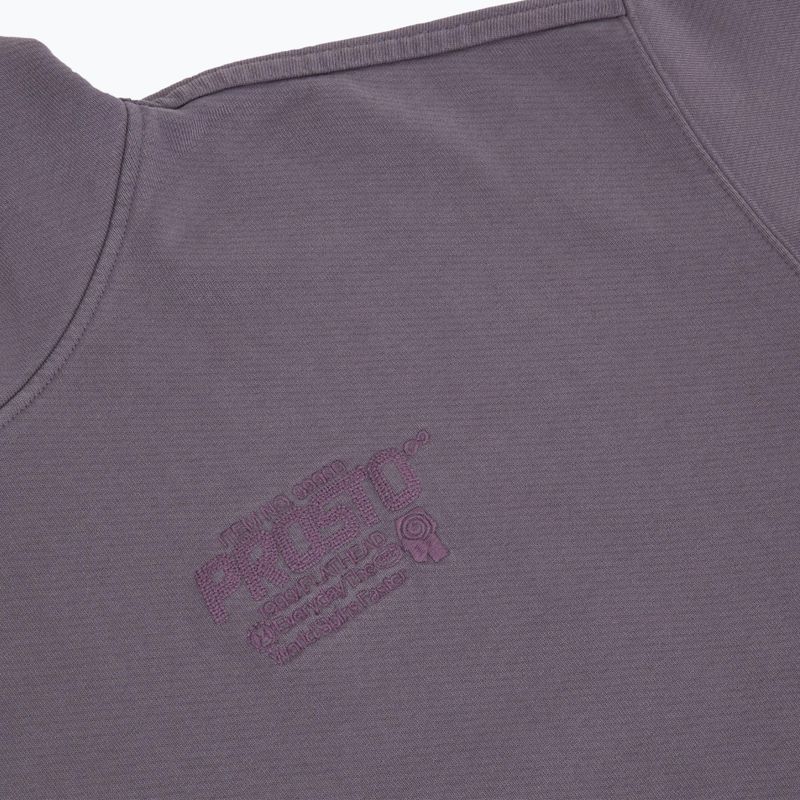 Férfi pulóver PROSTO Flathead Hoodie mosott levendula 3