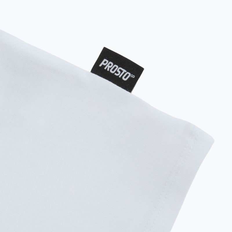 Férfi PROSTO Slim fehér póló 3