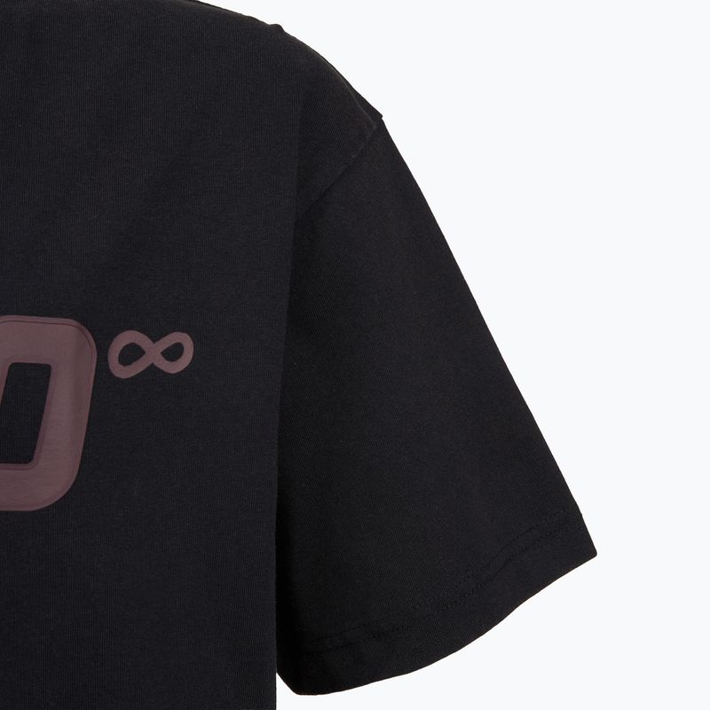 Férfi PROSTO Big Logo mosott fekete póló 4