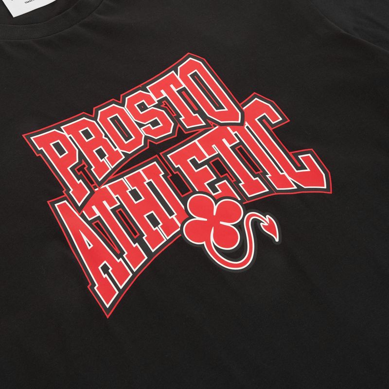 Férfi póló PROSTO Chicago fekete 4