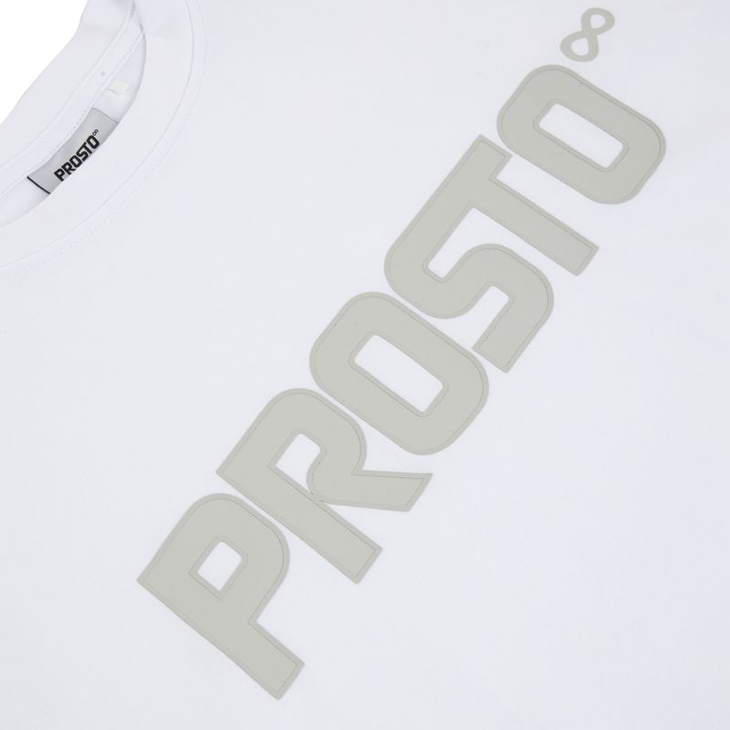 Férfi póló PROSTO Big Logo white 3