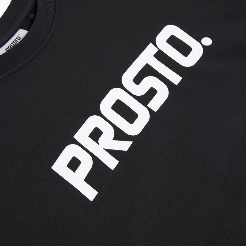 Férfi pulóver PROSTO Old Logo Crewneck black 3