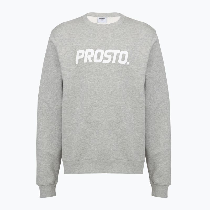 Férfi pulóver PROSTO Old Logo Crewneck gray