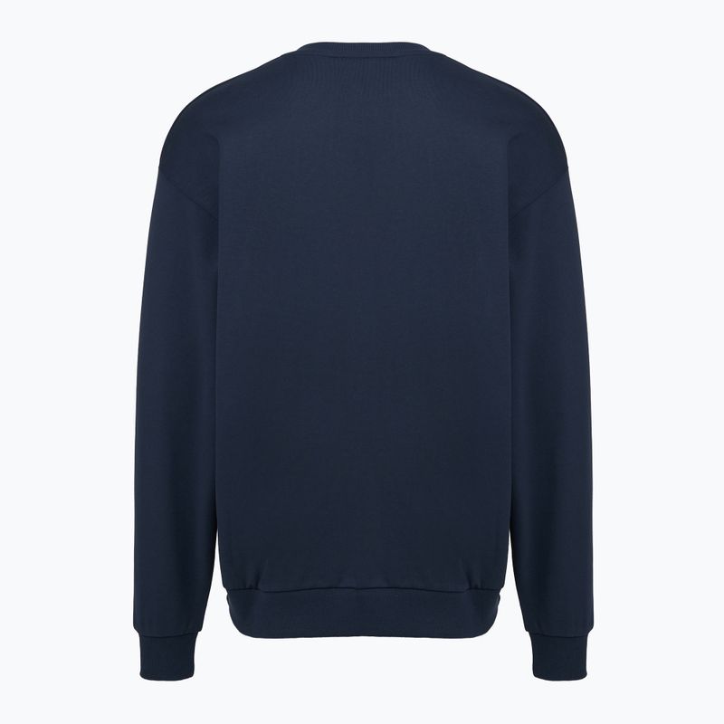 Férfi pulóver PROSTO Big Shield Crewneck navy 2