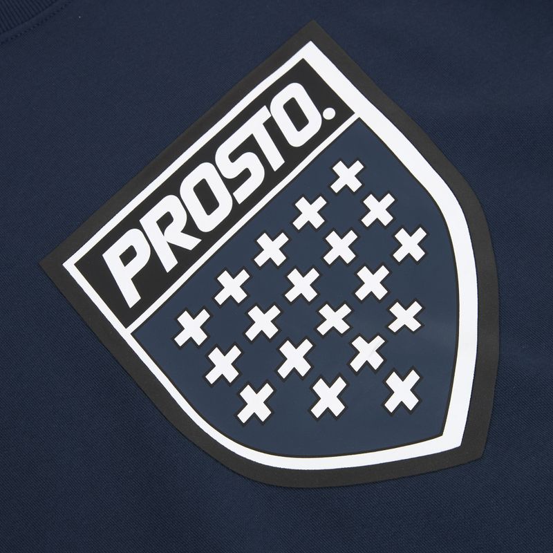 Férfi pulóver PROSTO Big Shield Crewneck navy 3
