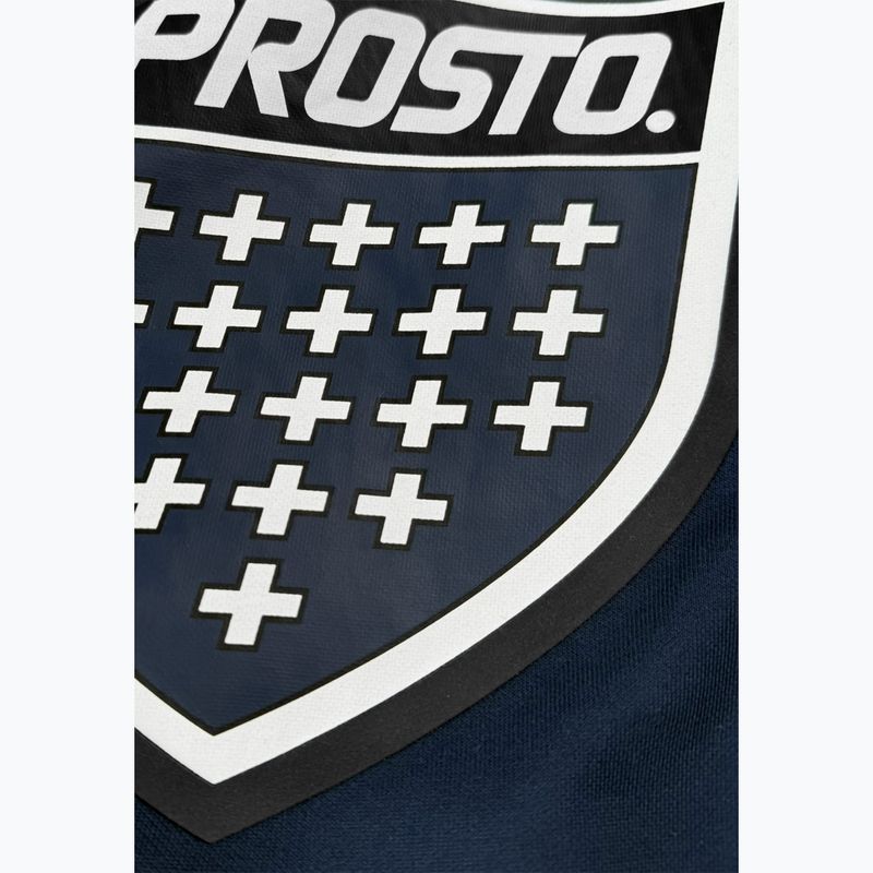 Férfi pulóver PROSTO Big Shield Crewneck navy 3