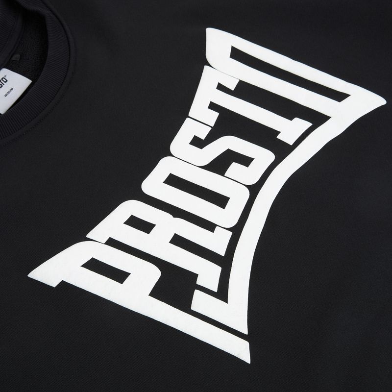 Férfi pulóver PROSTO Ever Crewneck black 3