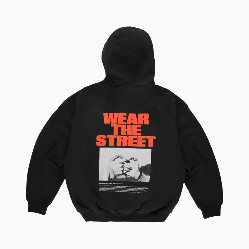 Férfi pulóver PROSTO Wear The Street Hoodie black 2