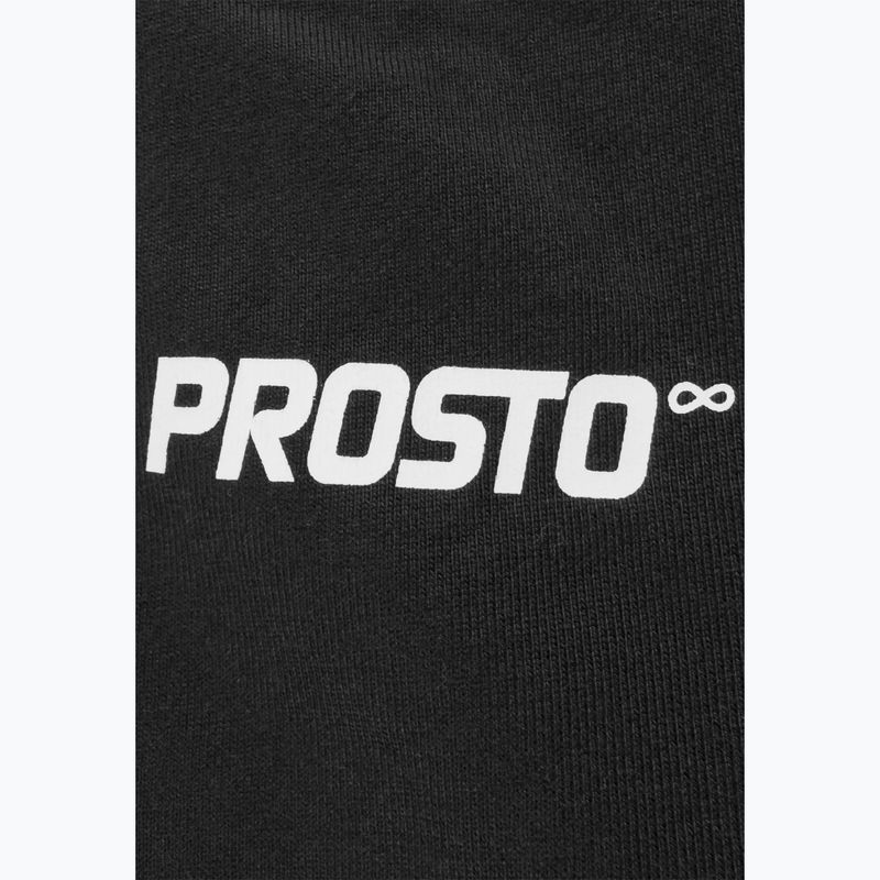 Férfi pulóver PROSTO Wear The Street Hoodie black 3