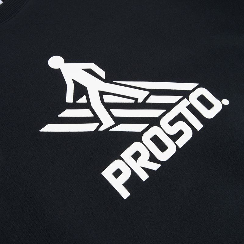Férfi pulóver PROSTO Crossing Crewneck black 3