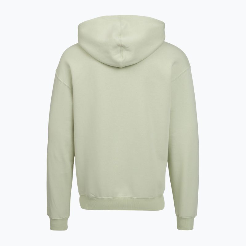Férfi pulóver PROSTO Hoodie Big Log mint green 2