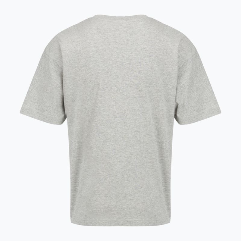 Férfi póló PROSTO Big Log grey/melange 2