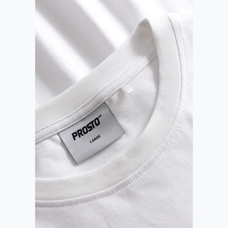 Férfi póló PROSTO Infine white 4