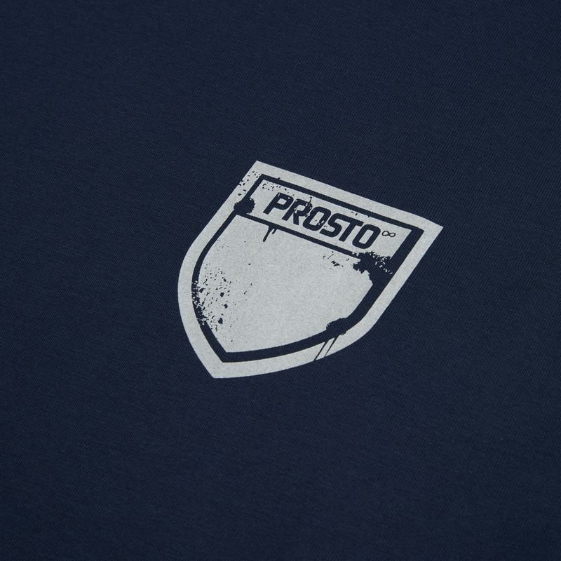 Férfi póló PROSTO Splash Shield navy blue 3