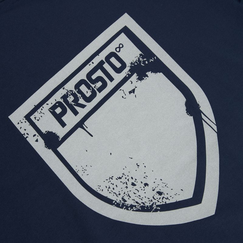 Férfi póló PROSTO Splash Shield navy blue 4