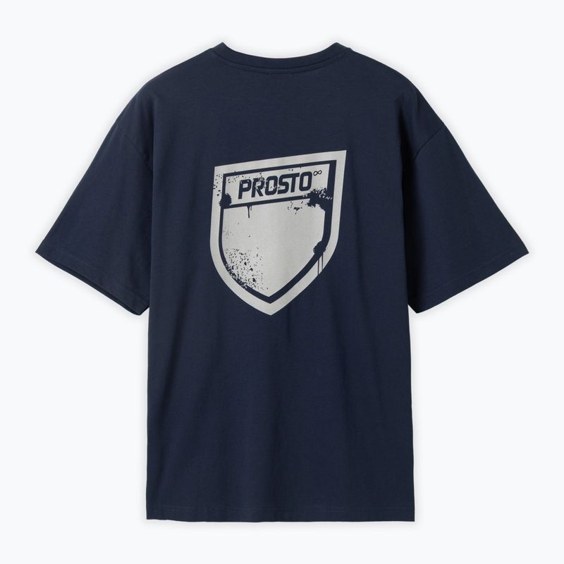 Férfi póló PROSTO Splash Shield navy blue 2
