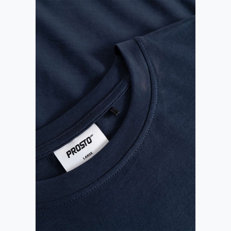 Férfi póló PROSTO Splash Shield navy blue 5
