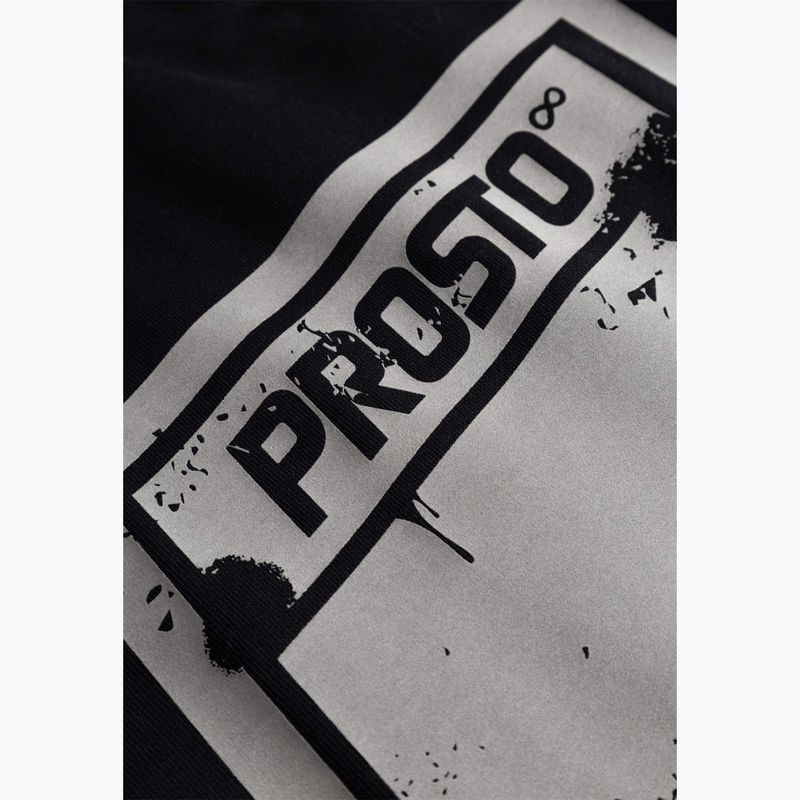 Férfi pulóver PROSTO Hoodie Splash Shield black 3