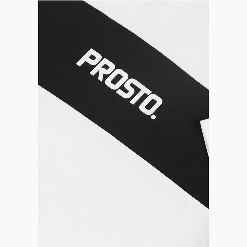 Férfi póló PROSTO Root white/black 3