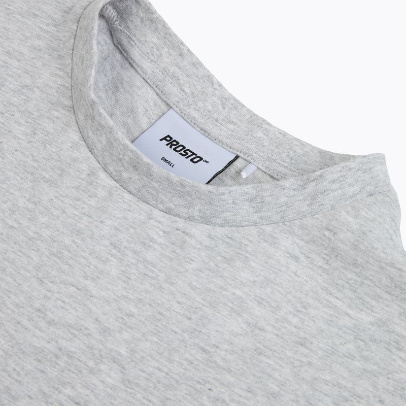 Férfi póló PROSTO Base grey/melange 3