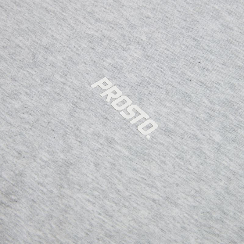 Férfi póló PROSTO Base grey/melange 4
