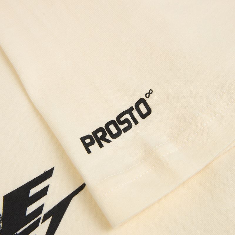 Férfi póló PROSTO Bark off white 4