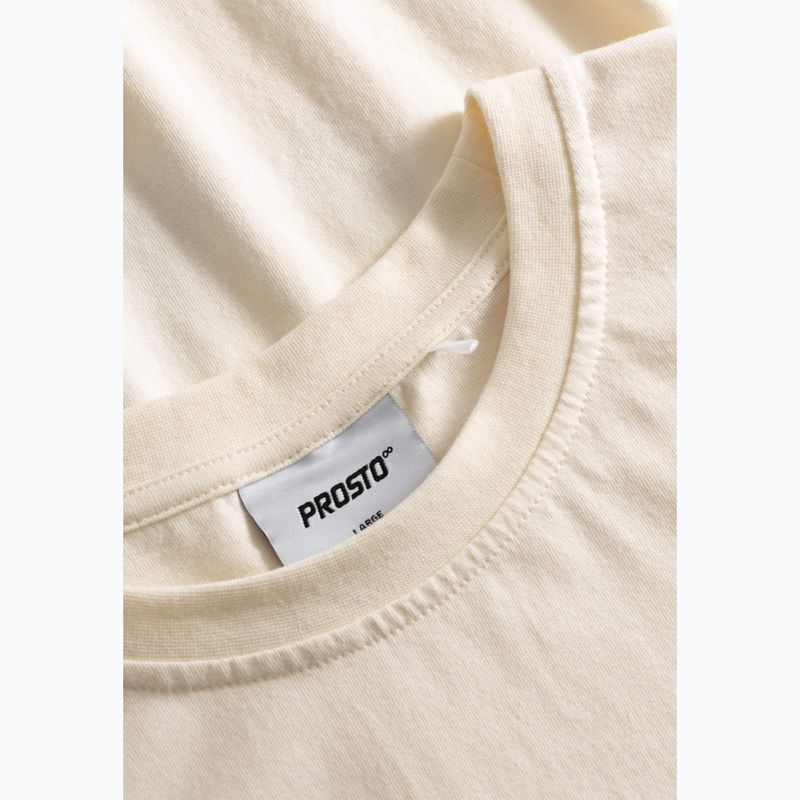 Férfi póló PROSTO Bark off white 4