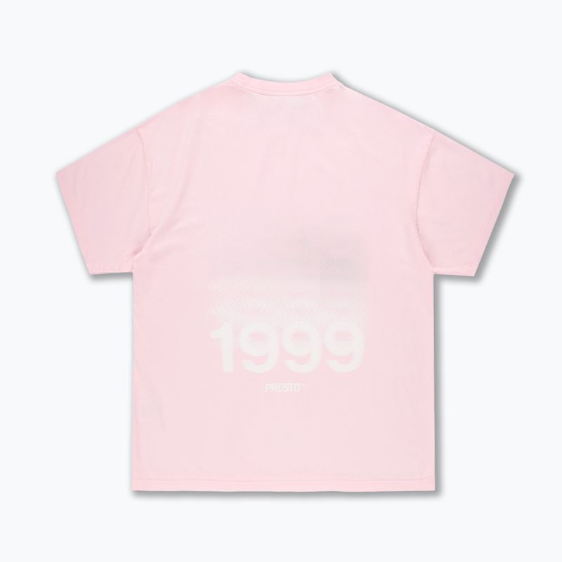 Férfi póló PROSTO 1999 glitch pink 2