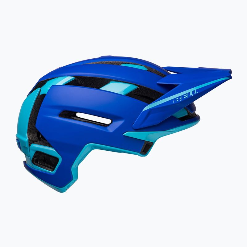 Bell Super Air MIPS Spherical matt fényes kék kerékpáros sisak 2