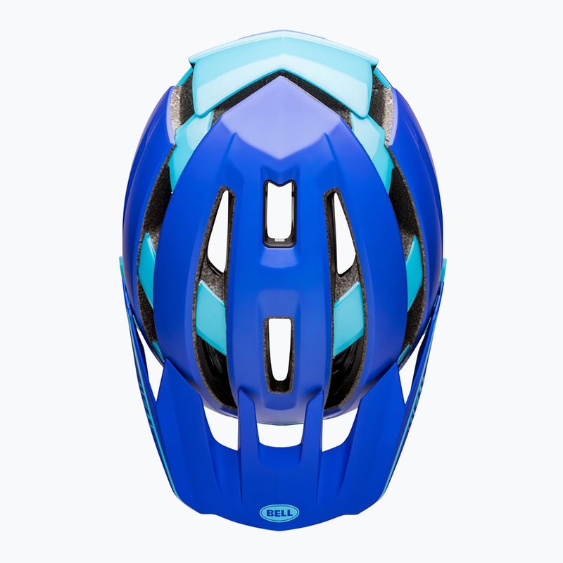 Bell Super Air MIPS Spherical matt fényes kék kerékpáros sisak 4