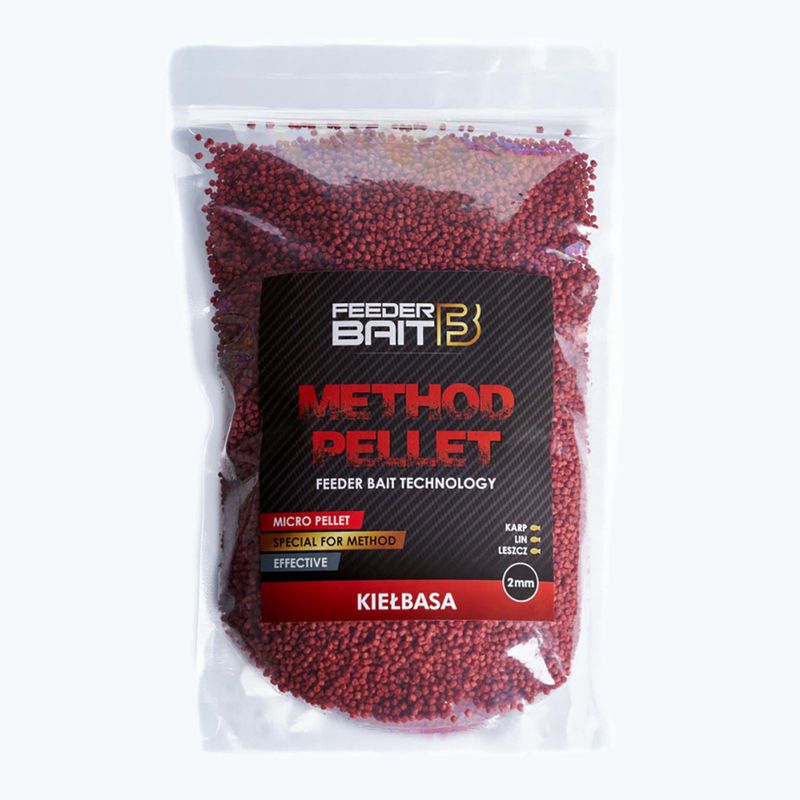 Pellet etetőanyaghoz F1 kolbász 2 mm piros FB11-7