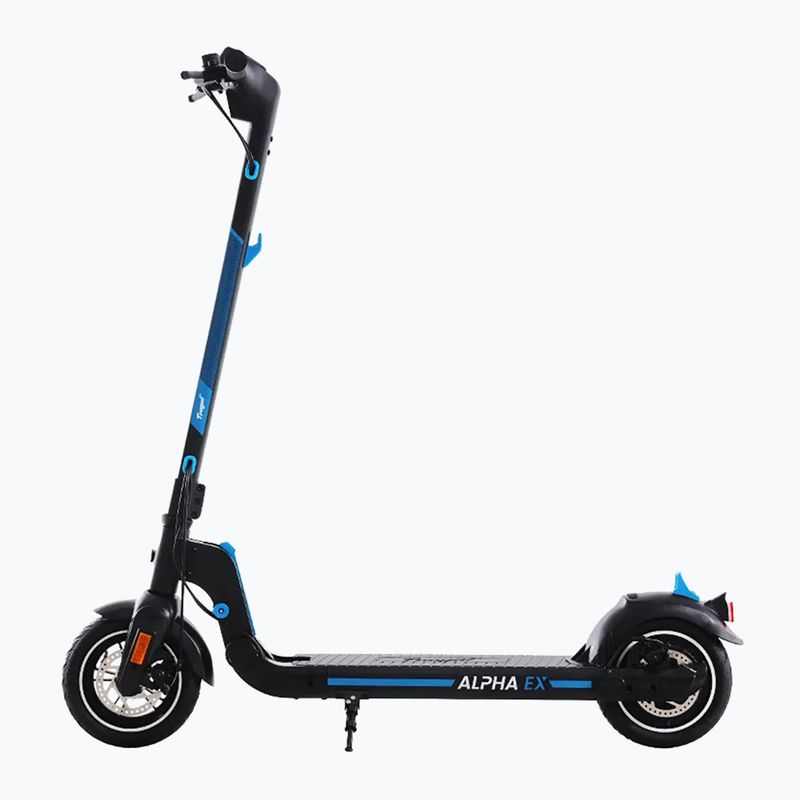 Elektromos robogó Frugal Alpha Ex czarna/niebieska 3