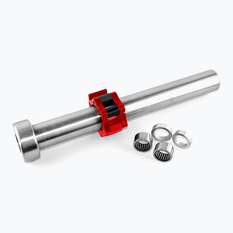 Egyenes olimpiai rúd HMS GO450 + zaciski Lock Jaw ZG1000R 3