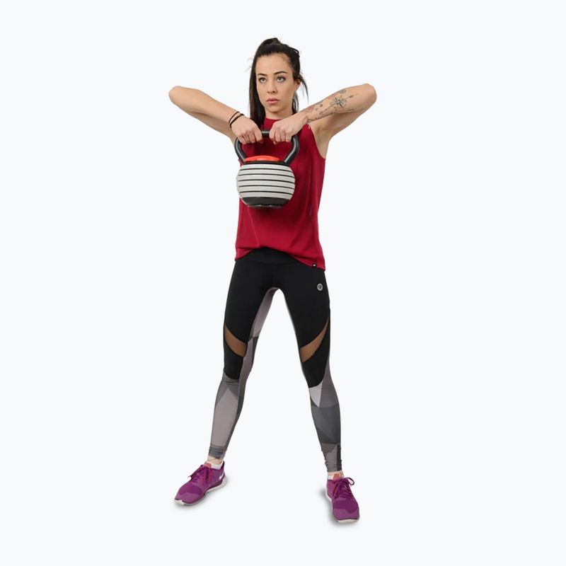 HMS KR40 állítható kettlebell szürke/fekete 9