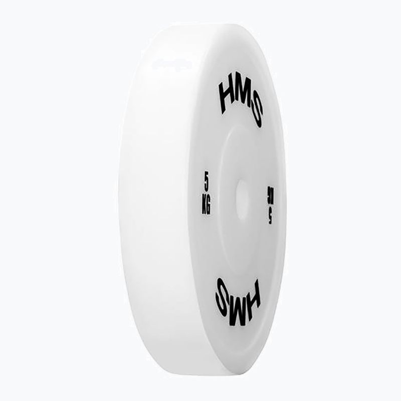 PE olimpiai súly HMS TPP05 2 x 5 kg fehér 2
