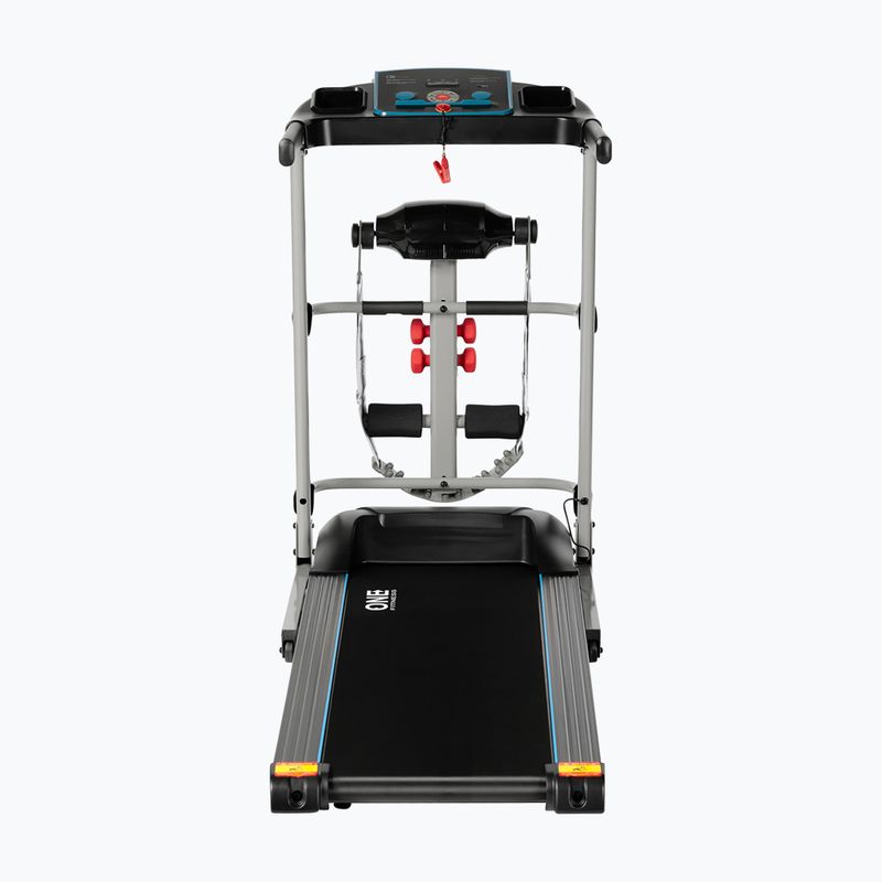 Elektromos futópad masszírozóval HMS BE4540 One fekete/ezüst 2