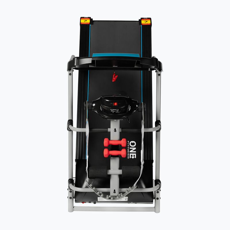 Elektromos futópad masszírozóval HMS BE4540 One fekete/ezüst 4
