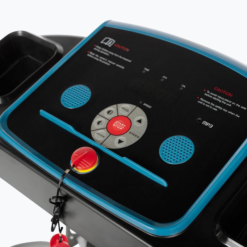 Elektromos futópad masszírozóval HMS BE4540 One fekete/ezüst 8