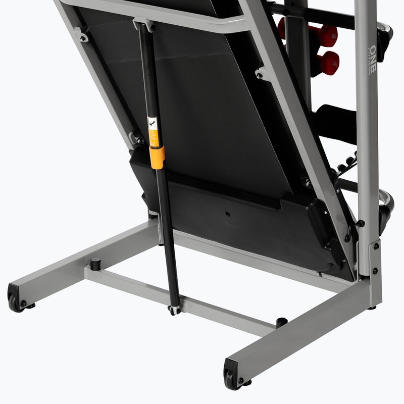 Elektromos futópad masszírozóval HMS BE4540 One fekete/ezüst 14