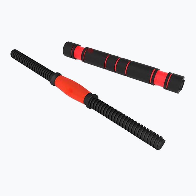 HMS SGN130 Pro Set 6W1 30kg súlyok fekete/piros 3