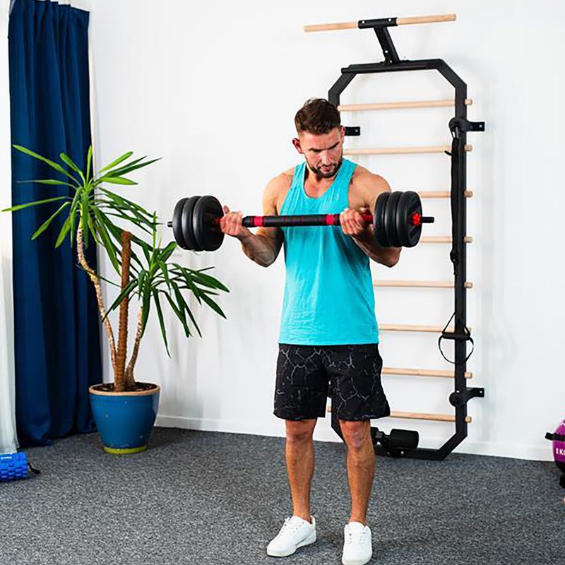 Súlyzó készlet HMS SGN140 Pro Set 6w1 40 kg 5