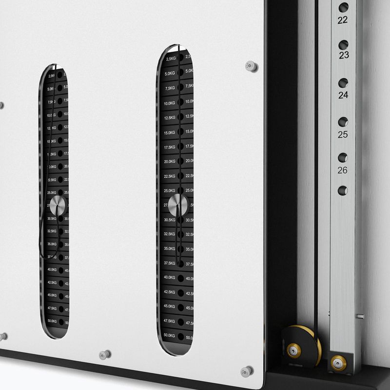 Falra szerelhető edzőkeret HMS BS302 Commercial silver 9