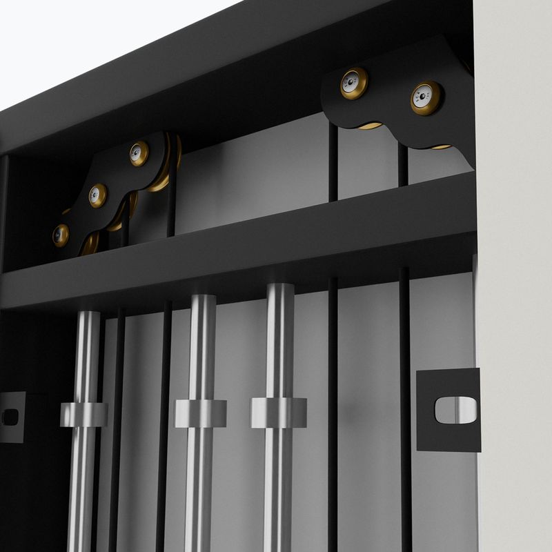 Falra szerelhető edzőkeret HMS BS302 Commercial silver 12