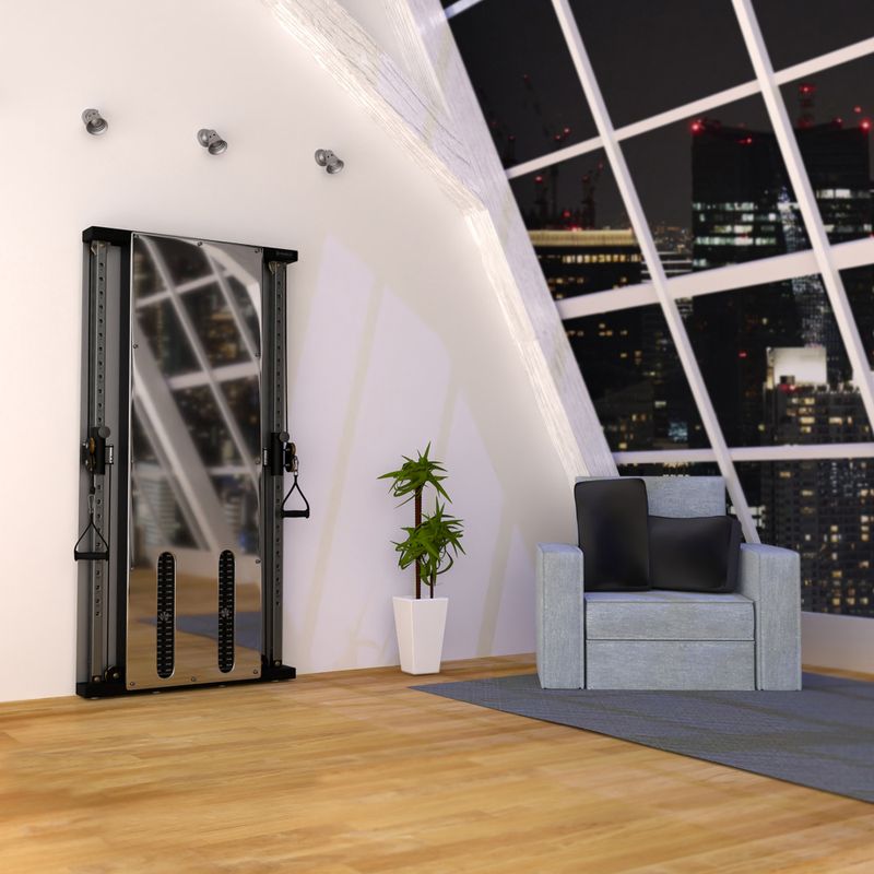 Falra szerelhető edzőkeret HMS BS302 Commercial silver 13