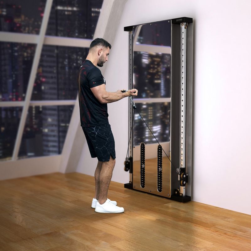 Falra szerelhető edzőkeret HMS BS302 Commercial silver 15