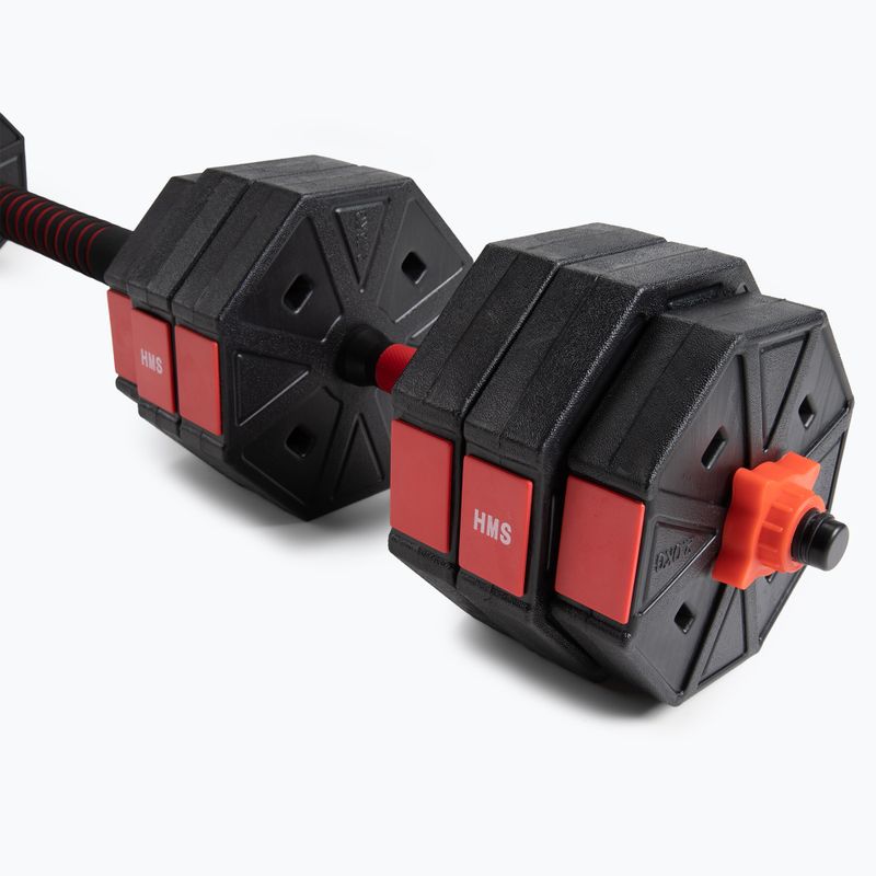 Cserélhető súlykészlet HMS Sgc20 fekete-piros 17-57-030 3