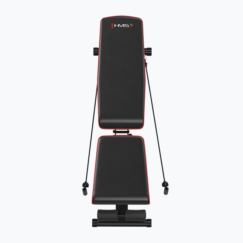 HMS L1217 fekete edzőpad ellenállókábelekkel HMS L1217 fekete 6