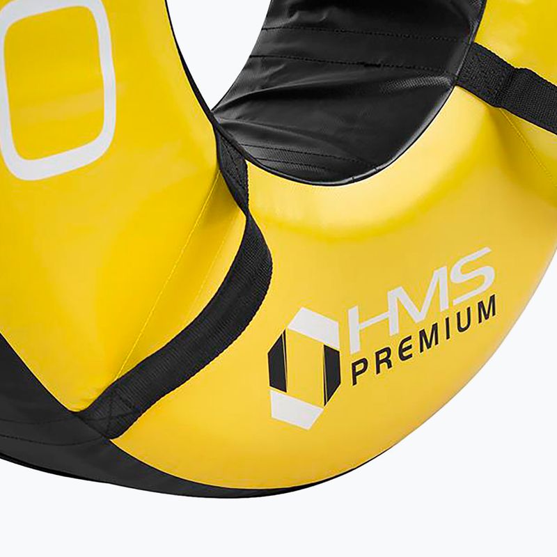 Edző gumiabroncs HMS PYT01 Premium 40 kg fekete/sárga 4