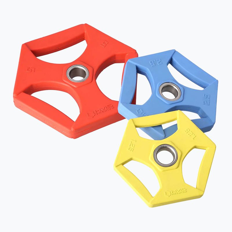 Súlyzórúd súllyal HMS SBP21 20 kg Premium 4