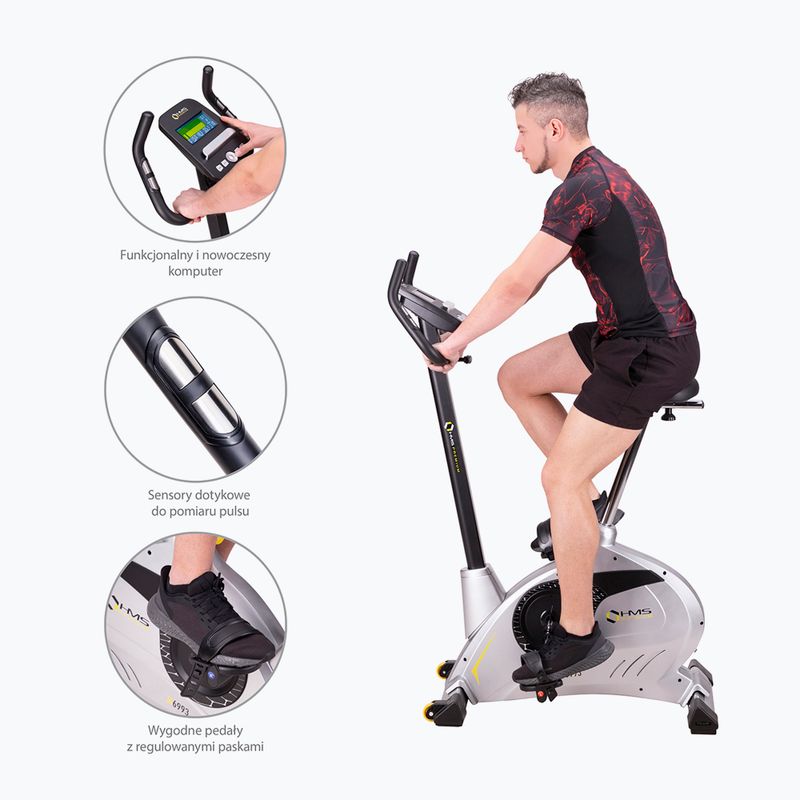 Álló kerékpár HMS Premium M6993 17-01-040 8